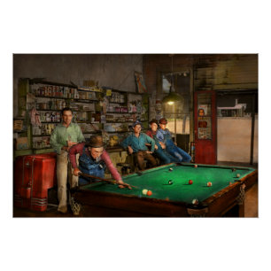 Sport - Billard - Der Billardhai 1941 Poster