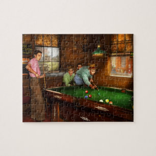 Sport - Bitte sitzen Sie nicht auf Billardtischen  Puzzle