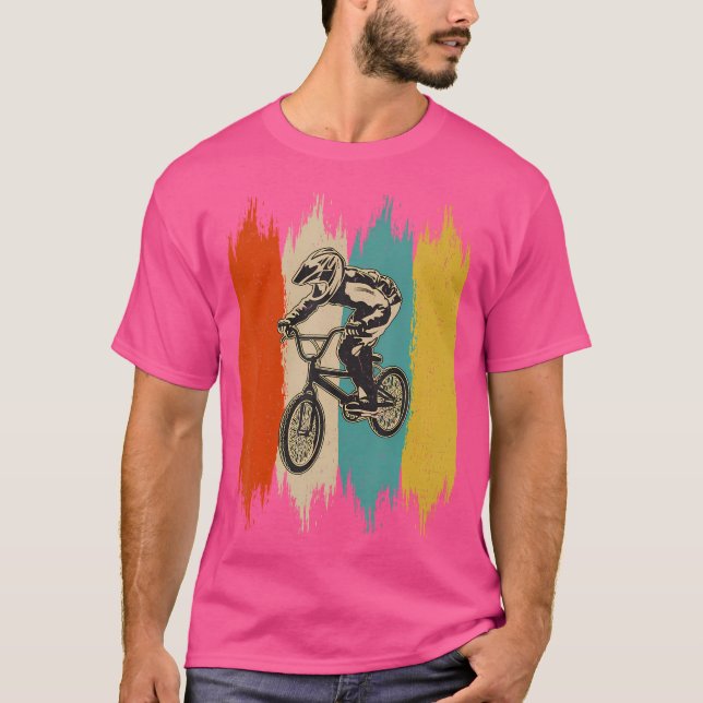 Sport BMX Racing Player T-Shirt (Vorderseite)