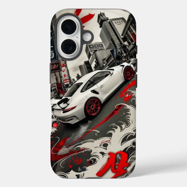 sport car Case-Mate iPhone hülle (Rückseite)