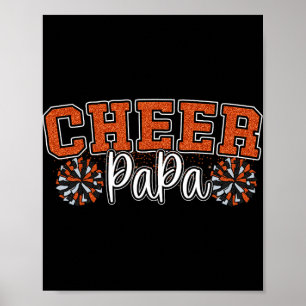 Sport Cheer Papa Stolz Cheer Papa Mein Lieblings-C Poster
