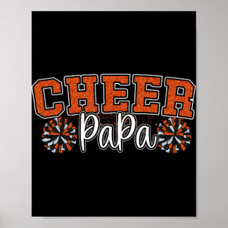 Sport Cheer Papa Stolz Cheer Papa Mein Lieblings-C Poster