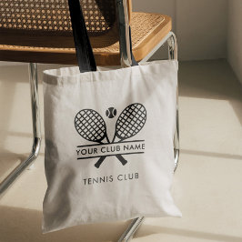 Sport Club Name Tennis Team Black Swai Custom Tragetasche