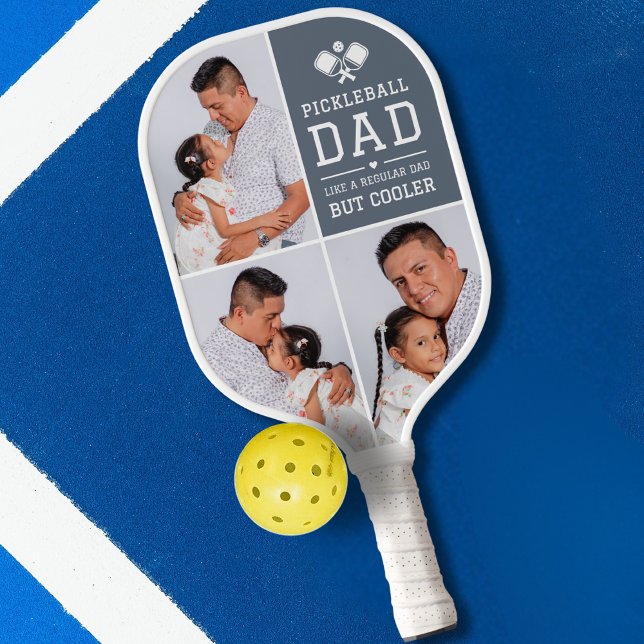 Sport Cool Dad Custom Photo Pickleball Paddle (Von Creator hochgeladen)