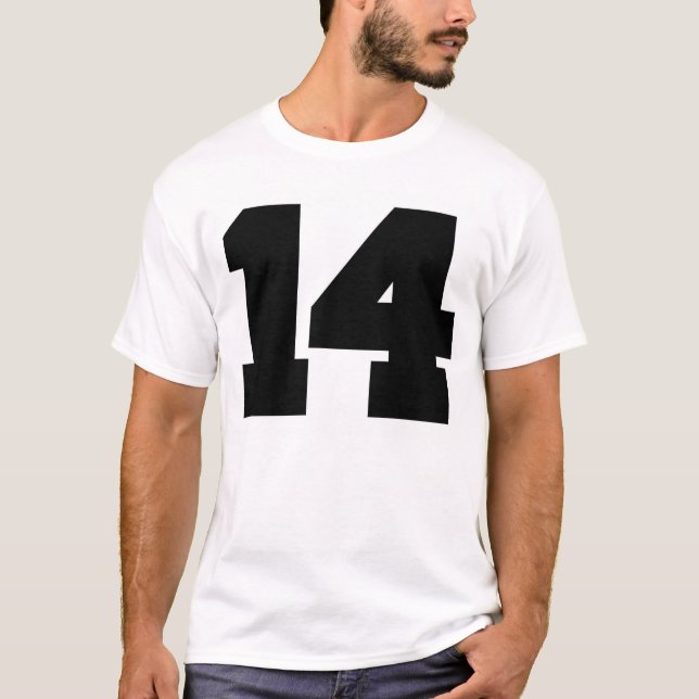 Sport der Nr.-14 T-Shirt (Vorderseite)