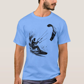 Sport Drachen Surfer Wasser Spritzer Und Drachen J T-Shirt