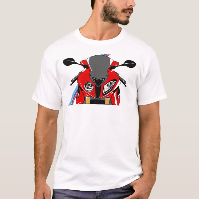 Sport-Fahrrad LEGENDÄRER M BMW S1000RR POWER T-Shirt (Vorderseite)