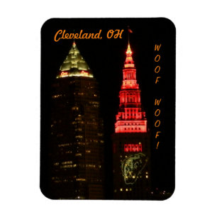 Sport-Fan-Kühlschrankmagnet Clevelands OH- Magnet