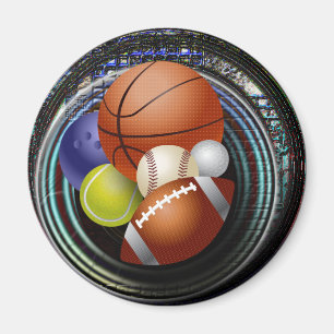 Sport-Fan Magnet