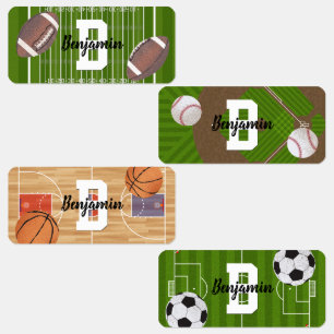 Sport Fans Kinderkleidung Etiketten