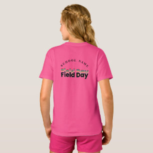 Sport Feldtag Rot-grüne gelbe Farbe Team T-Shirt