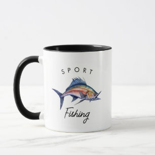 Sport Fishing Blue Marlin Tasse
