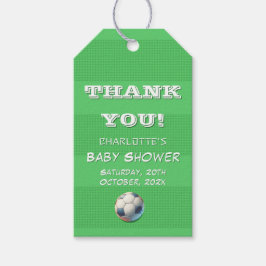 Sport Football Baby Boy Dusche Geschenkanhänger