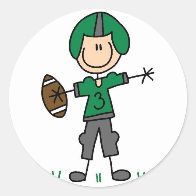 Sport Football Sticker (Vorderseite)