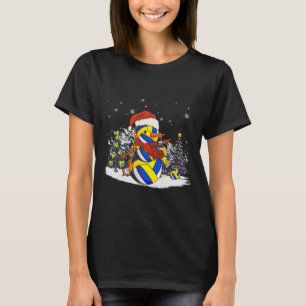Sport Funny Christmas Volleyball Spieler Ball Schn T-Shirt