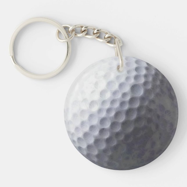 Sport, Golf Ball Zipper-ziehen, ID-Tag Schlüsselanhänger (Vorderseite)