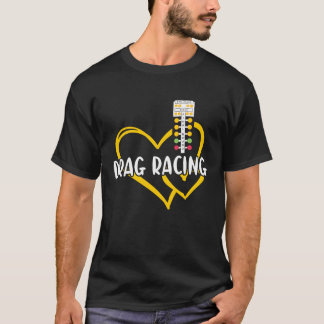 Sport Heart Drag Racing T-Shirt