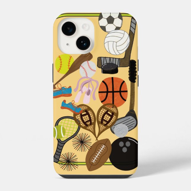 Sport iPhone Hülle (Rückseite)