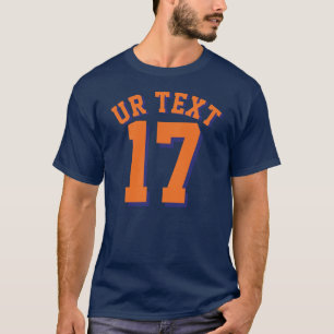 Sport-Jersey-Entwurf der Marine-Blau-u. T-Shirt