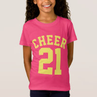 Sport-Jersey-Entwurf der Pink-u. Gelb-Kind|
