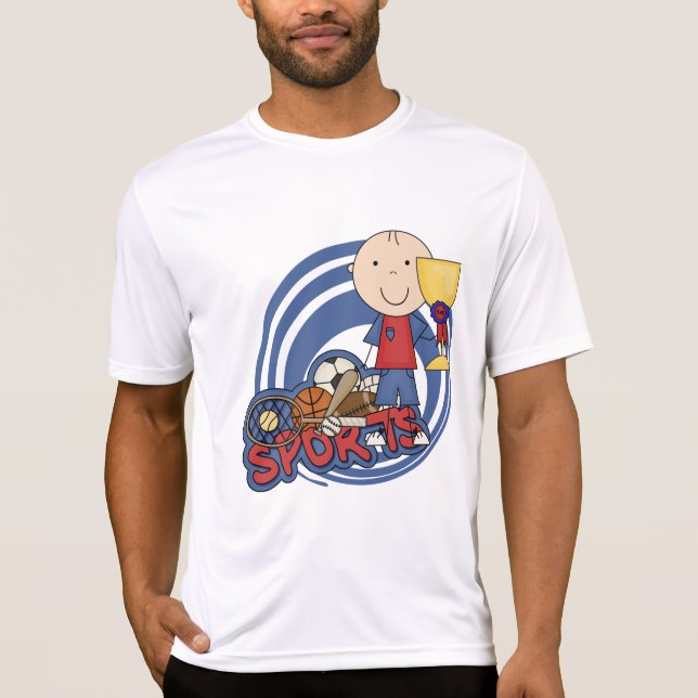 Sport-Jungen-Champions-T - Shirts und Geschenke (Vorderseite)