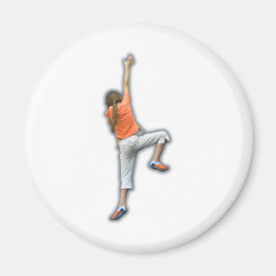 Sport-Klettern Magnet