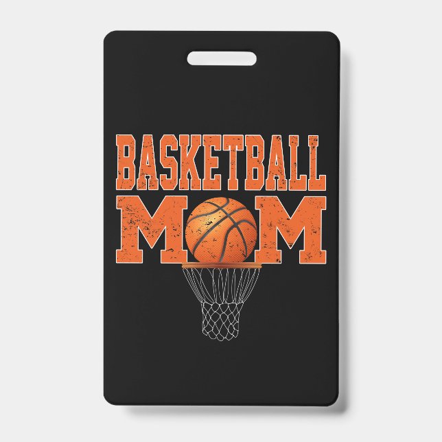 Sport Lover | Basketball-Mama für Spieler Ausweis (Vorderseite)
