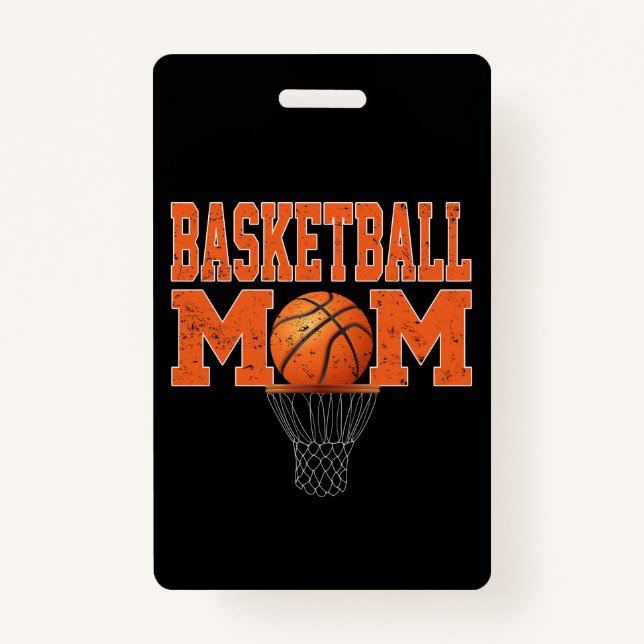 Sport Lover | Basketball-Mama für Spieler Ausweis (Vorderseite)