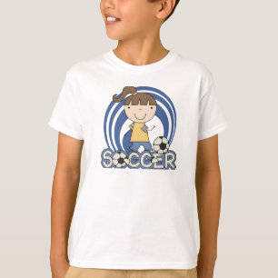 Sport-Mädchen - Fußball-T - Shirts und Geschenke