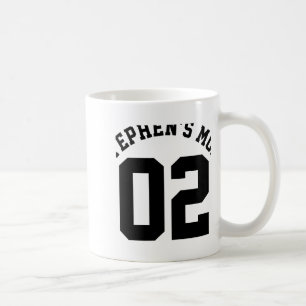 Sport-Mama Personalisiertes Kindername-Trikot Base Kaffeetasse