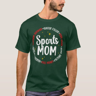 Sport-Mama-Schätzung Sport Mama Sport Mom Spor T-Shirt