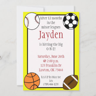 Sport, nach 12 monthsin theminor Ligen, Jay… Einladung