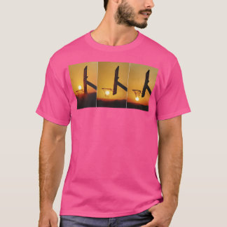 Sport - nichts außer Netto-Sonnenuntergang T-Shirt