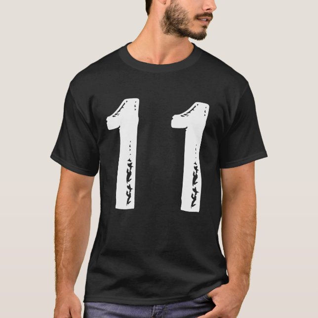 Sport Nummer 11 T-Shirt (Vorderseite)