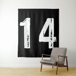 Sport Nummer 14 Wandteppich