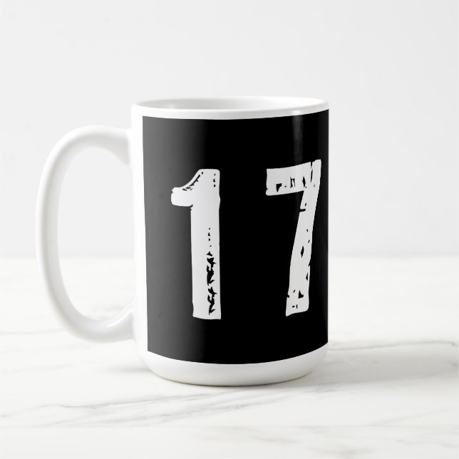 Sport Nummer 17 Kaffeetasse (Links)