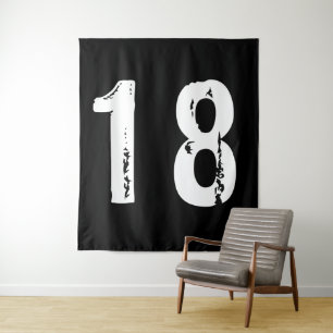 Sport Nummer 18 Wandteppich