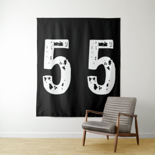 Sport Nummer 55 Wandteppich