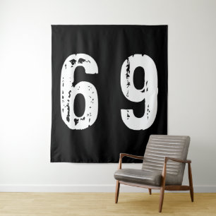 Sport Nummer 69 Wandteppich