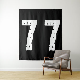 Sport Nummer 77 Wandteppich