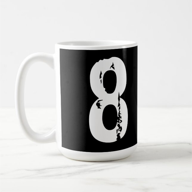 Sport Nummer 8 Kaffeetasse (Links)