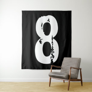 Sport Nummer 8 Wandteppich