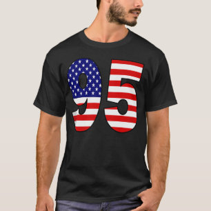 Sport Nummer 95 (Fünfundneunzig) mit USA T-Shirt