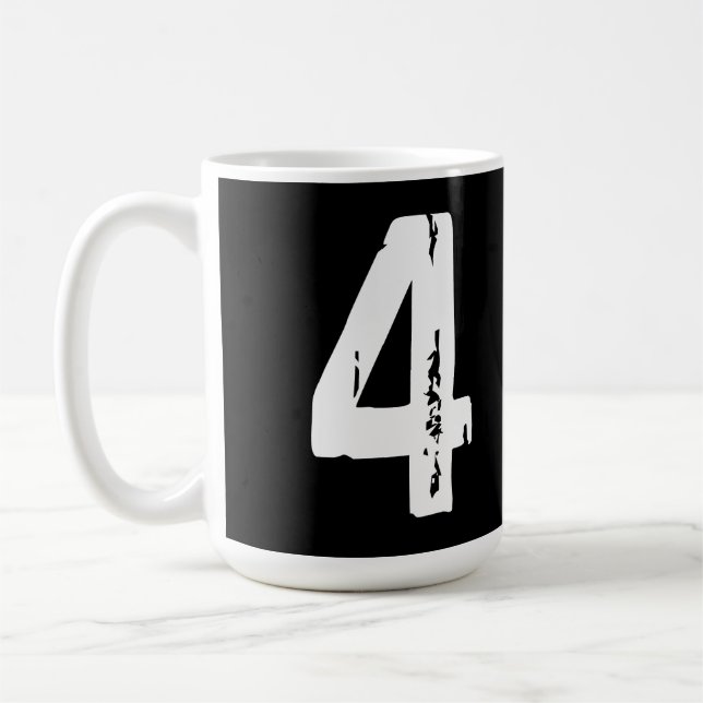 Sport Nummer vier Kaffeetasse (Links)
