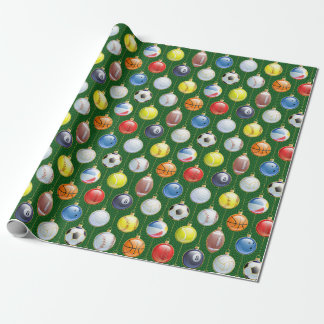 Sport-Ornamente Geschenk Wrap Geschenkpapier