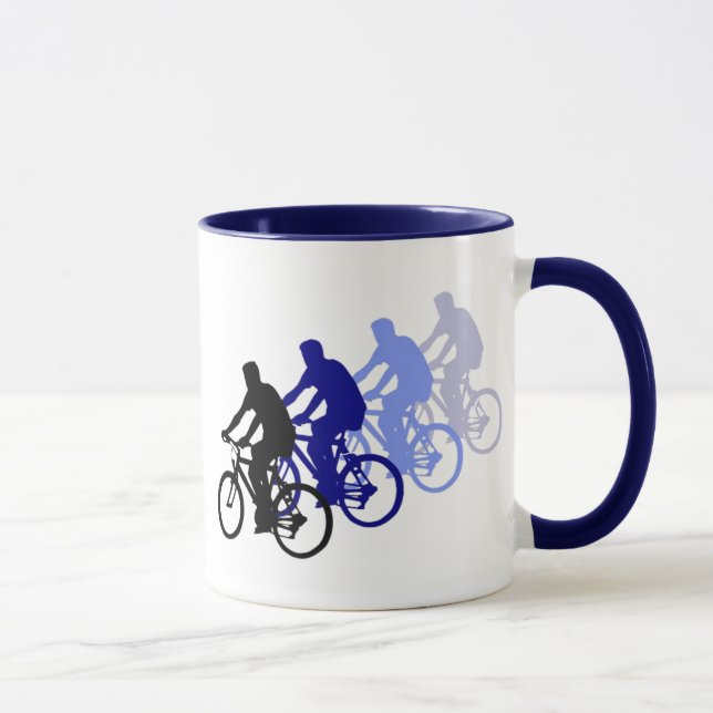 Sport - Radfahren, Radfahren, Fahrrad Tasse (Rechts)