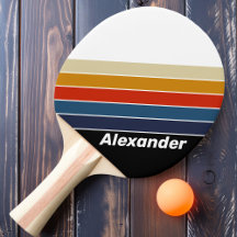 Sport Retro Eis Regenbogen Streifen mit Namen