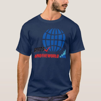 Sport rund um die Welt Aufkleber vintage Familie T-Shirt
