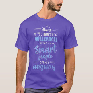 Sport Spieler Trainer Beachvolleyball Freunde lust T-Shirt