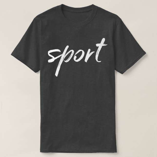 Sport T-Shirt (Design vorne)
